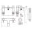 Genoa Brushed Brass 172.5mm Deck Mounted Dual Control Manual Shower Mixer Tap