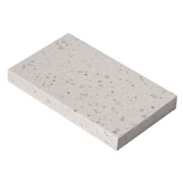 Metis  Ice Kitchen Worktop with 1.5 Bowl Stainless Steel Sink 3050mm x 620mm x 15mm