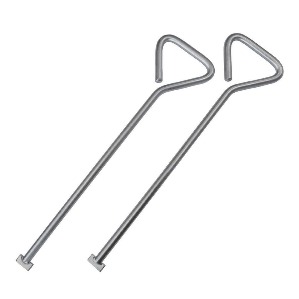 Faithfull 520mm Manhole Keys 2 Pack
