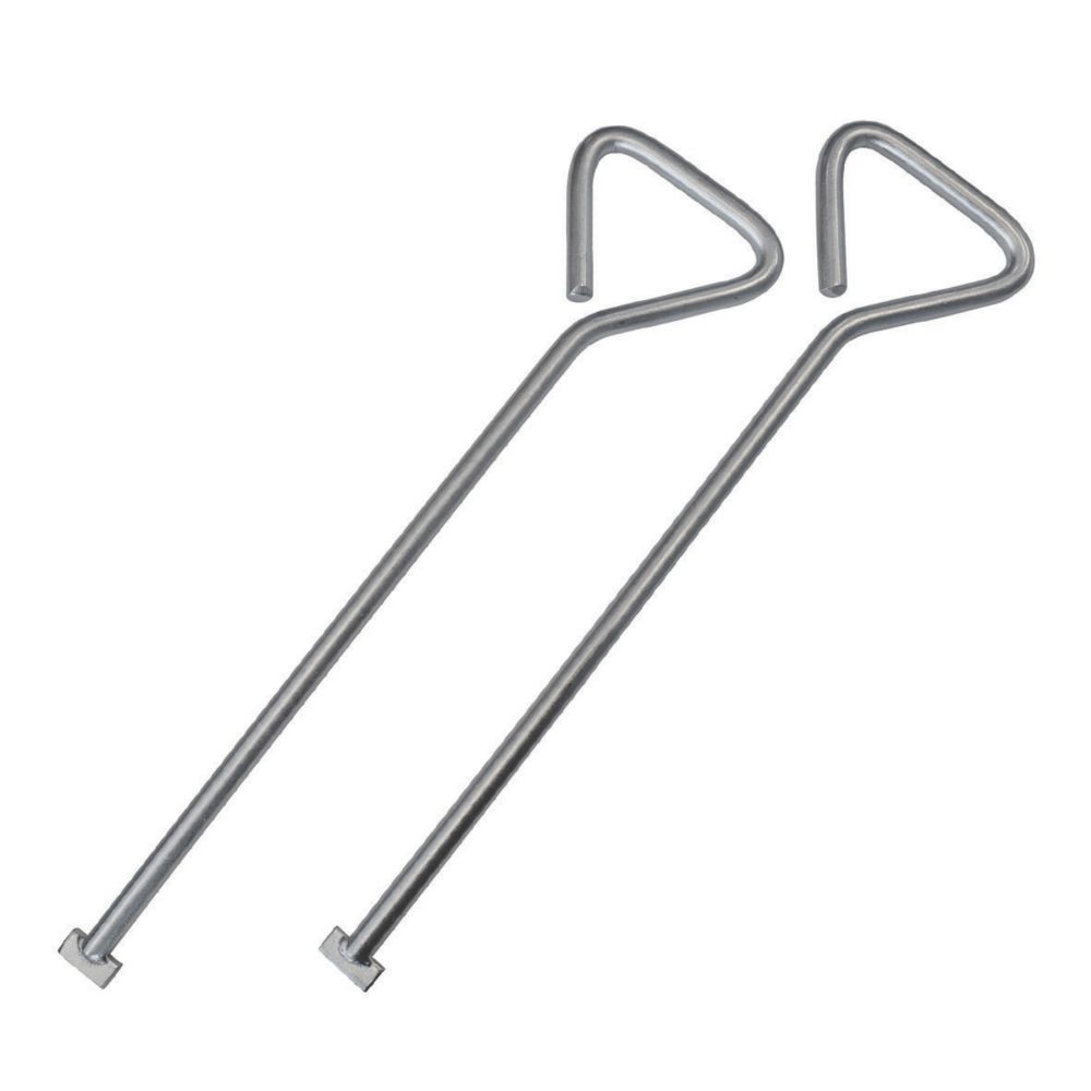 Monument Tools 500mm T-End Heavy Duty Lifting Keys 2 Pack - Screwfix