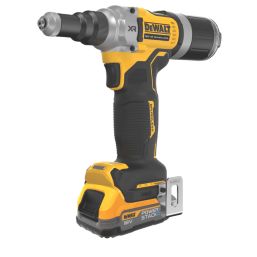DEWALT DCF414E2T-GB 18V 2 x 1.7Ah Li-Ion PowerStack Brushless Cordless Riveter