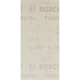 Bosch Expert M480 150 Grit Mesh Multi-Material Sanding Net 186mm x 93mm 50 Pack