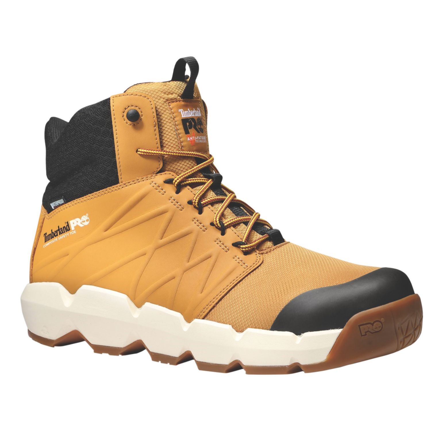 Timberland Pro Morphix 6" Size 11 Tan Waterproof Safety Boots (432TN)