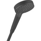 Hansgrohe Vernis Blend Hand Shower 100 Vario Handset Matt Black 100mm x 64mm