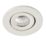 Saxby Lalo Tilt Round LED Downlight Matt White 4W 240lm