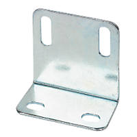 Large Angle Shrinkages Zinc-Plated 48 x 25 x 1.6mm 10 Pack