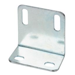 Essentials Large Angle Shrinkages Zinc-Plated 48mm x 25mm x 1.6mm 10 Pack