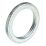 Deta Bright Zinc-Plated Milled-Edge Lock Rings 25mm 10 Pack