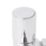 Torino 15mm x 1/2" Chrome Corner Designer Manual Radiator Valve & Lockshield  2 Pcs