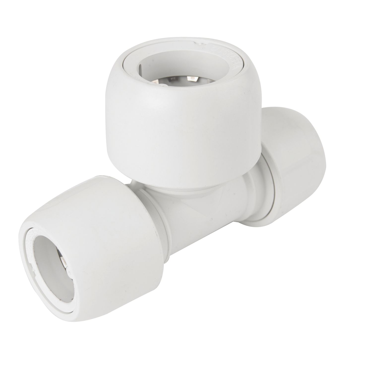 Hep2O Plastic Push-Fit Reducing Tee 22mm x 22mm x 28mm (4338R)
