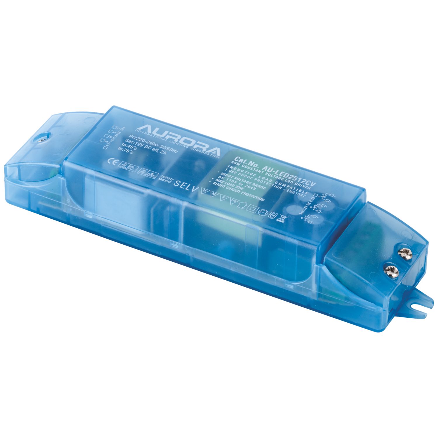 Aurora 12V Constant Voltage LED Driver 25W (4338T)