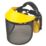 Site SHE120 SEP314 Browguard with Ear Defenders Yellow