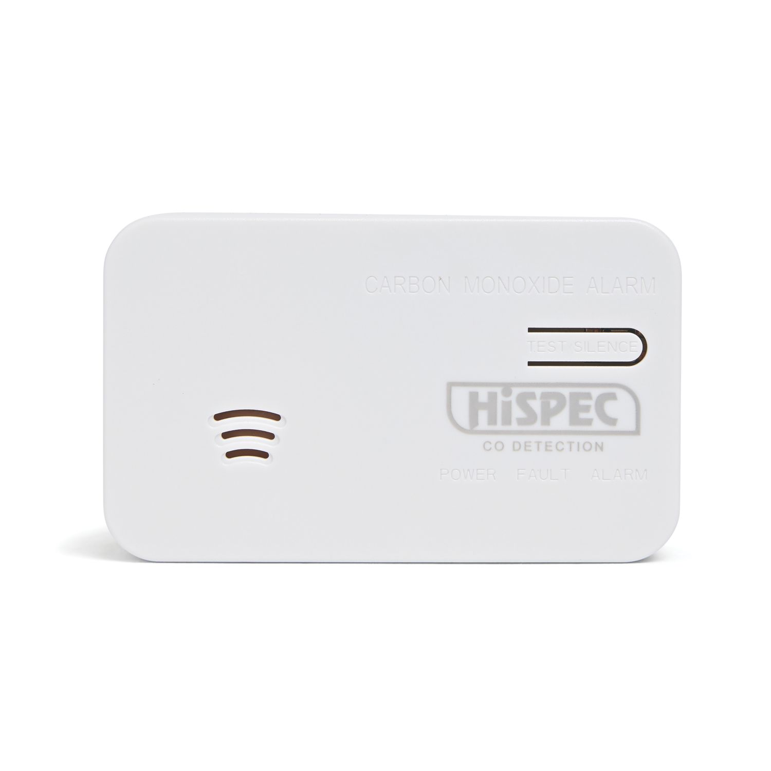 Hispec HSA/BC/10 Battery Standalone Carbon Monoxide Alarm with Safespec Data Extraction (433AM)