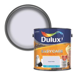 Dulux EasyCare Washable & Tough 2.5Ltr Violet White Matt Emulsion  Paint