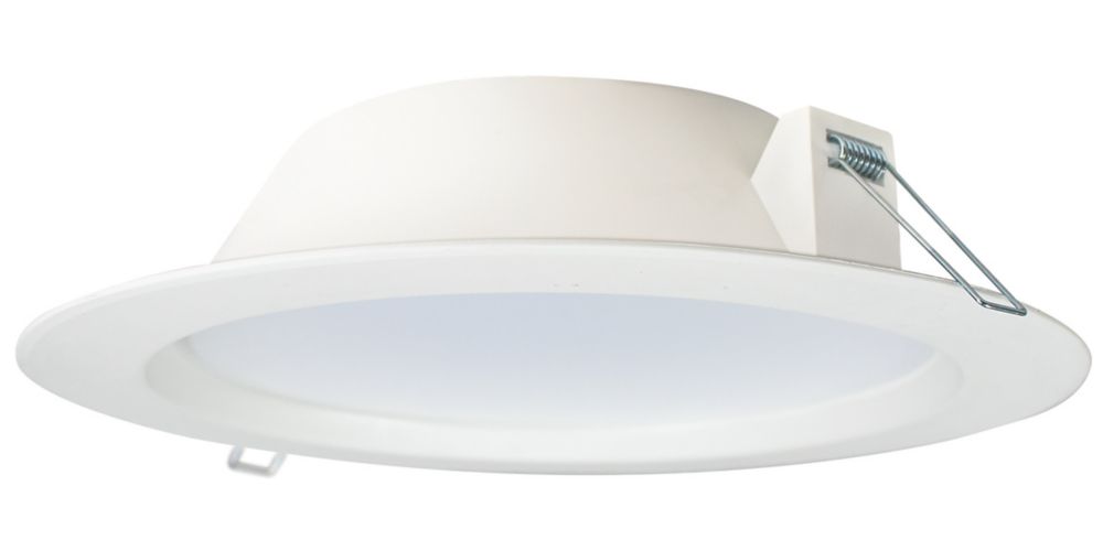 Luceco Carbon Fixed  LED Commercial Downlight White 11W 1000lm