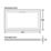 Mira Flight Level Rectangular Shower Tray Slate Grey 1400mm x 800mm x 25mm