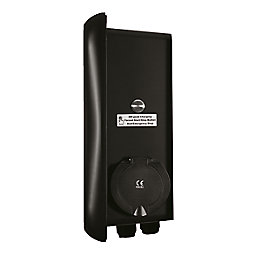 Project EV Pro Earth 1 Port 7.3kW  Mode 3 Type 2 Socket 4G Electric Vehicle Charger Black
