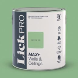 LickPro Max+ 2.5Ltr Green 16 Eggshell Emulsion  Paint