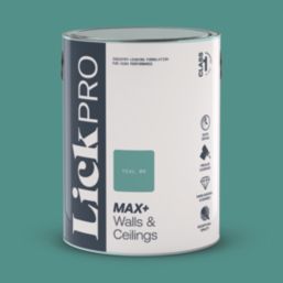 LickPro Max+ 5Ltr Teal 06 Matt Emulsion  Paint