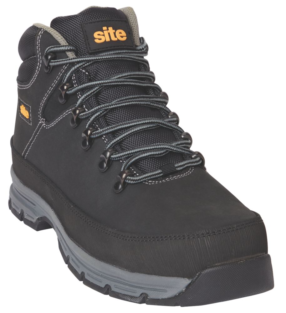 Stanley FatMax Ontario Safety Boots Black Size 9 - Screwfix