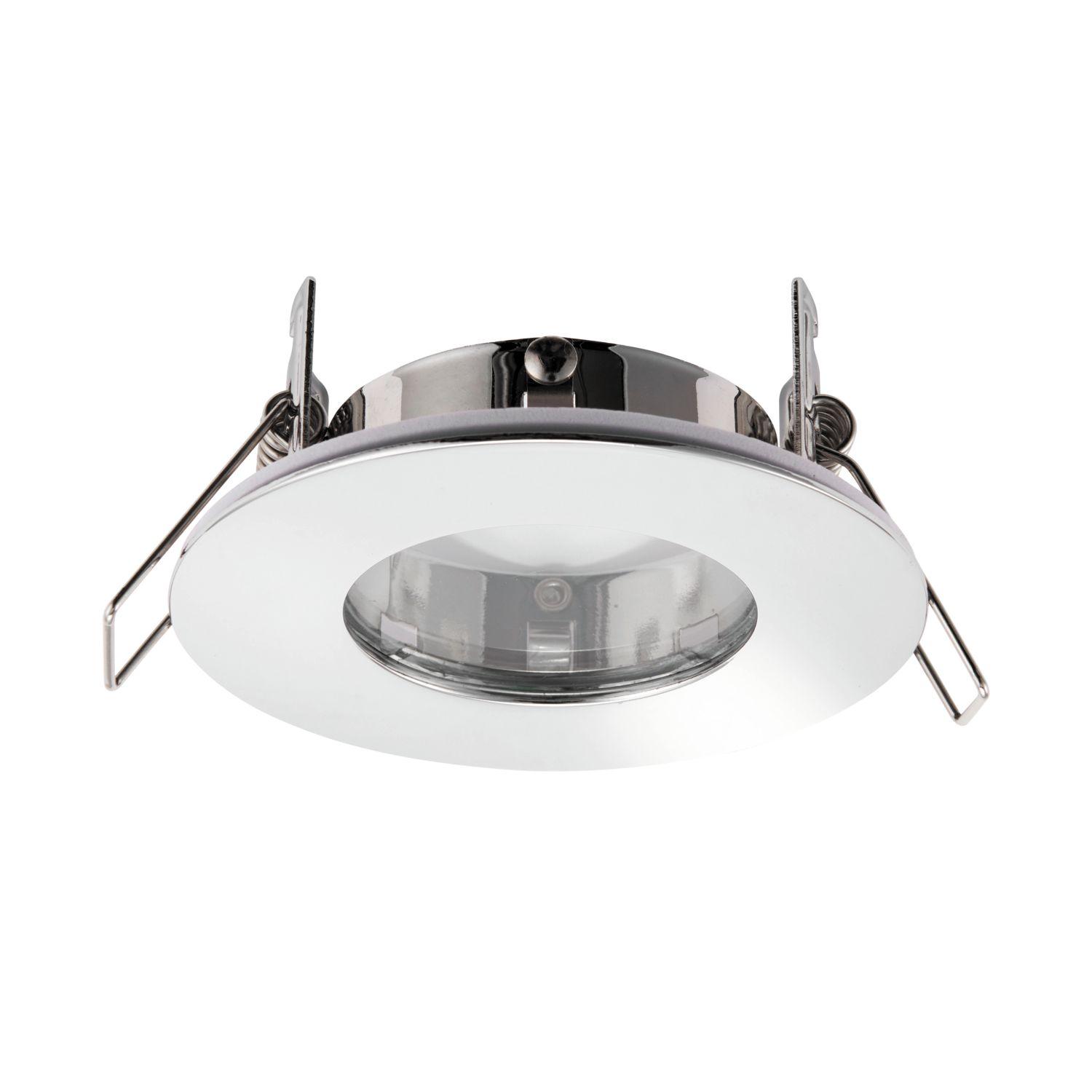 Saxby CosmosValue Fixed Fire Rated Recessed Downlight Chrome (433RE)