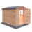 Shire  8' x 6' (Nominal) Apex Shiplap T&G Timber Shed