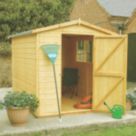 Shire  8' x 6' (Nominal) Apex Shiplap T&G Timber Shed