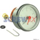 Worcester Bosch 87161423000 4Bar Dark Grey Pressure Gauge
