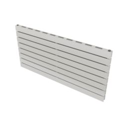 Ximax Oceanus 595mm x 1200mm 3758BTU White Horizontal Designer Radiator