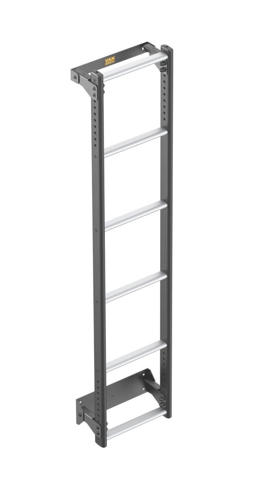 Van Guard VGL6-07 Renault Master 2010 on 6-Treads ULTI Rear Door Ladder for H1 1560mm
