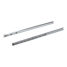 Essentials Steel Self-Closing Ball Bearing Drawer Runners 550mm 2 Pack