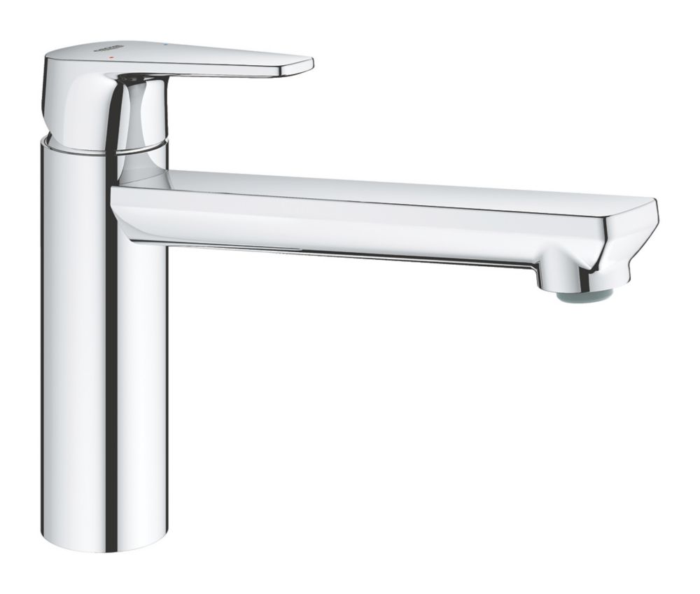 Grohe Start Edge Top Lever Kitchen Tap Chrome - Screwfix