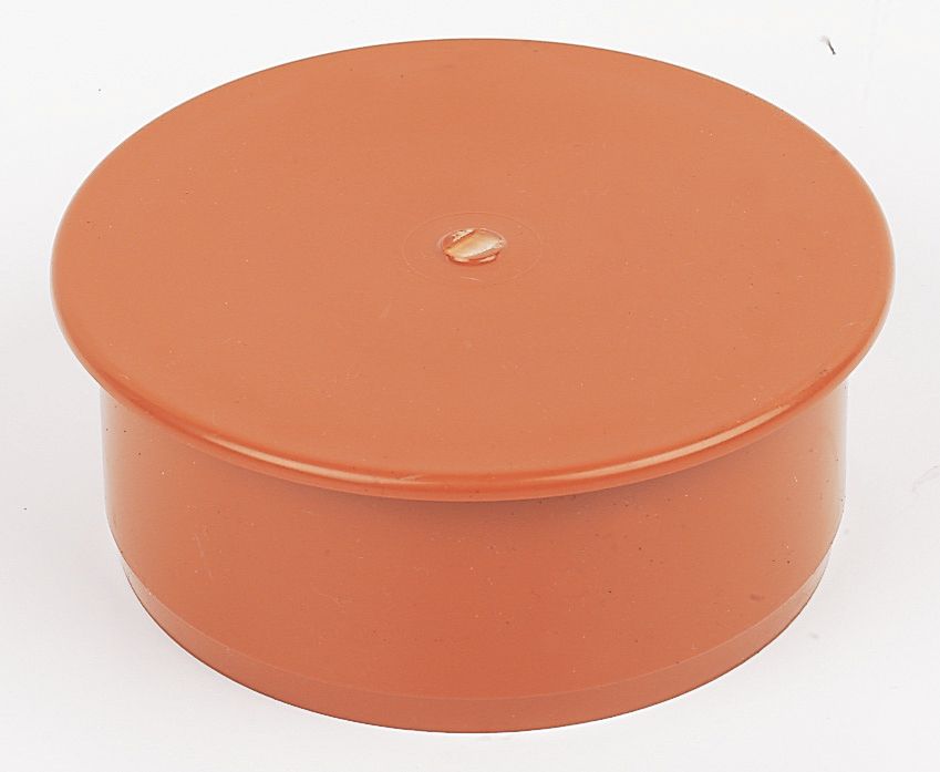 Product image for Brett Martin Underground x 110mm Socket Stop End Plug