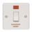 Crabtree Capital 20A 1-Gang DP Immersion Heater Switch White with Neon