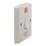 Crabtree Capital 20A 1-Gang DP Immersion Heater Switch White with Neon