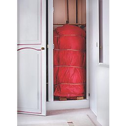 CJ4218BSSF Four-Panel Hot Water Cylinder Jacket 42" x 18"