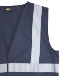 Pro RTX High Visibilty  Waistcoat Navy X Large 48" Chest