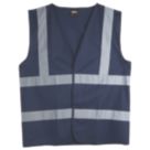 Pro RTX High Visibilty  Waistcoat Navy X Large 48" Chest