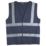 Pro RTX High Visibilty  Waistcoat Navy X Large 48" Chest