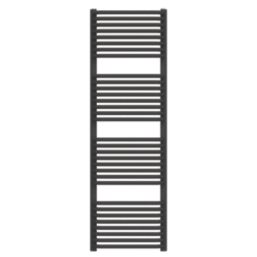 Flomasta U-Shape 1580mm x 500mm 3102BTU Black Vertical Designer Radiator