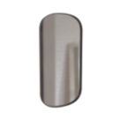 Miami Plain Bathroom Mirror Matt Black  400mm x 20mm x 800mm