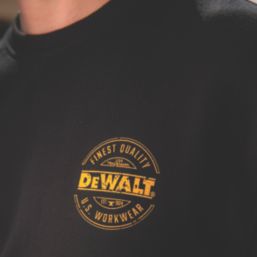 DEWALT Palm Beach Sweatshirt Black Large 42-44" Chest