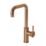 ETAL Caprise Industrial Style Kitchen Mixer Tap Brushed Copper