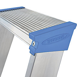 Werner  Aluminium 8-Treads Platform Stepladder  1.75m
