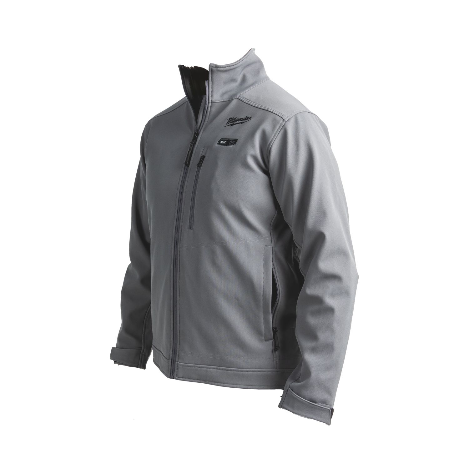 Milwaukee M12HJGREY5-0 12V Li-Ion RedLithium Heated Jacket Grey Large 42" Chest - Bare (434GC)