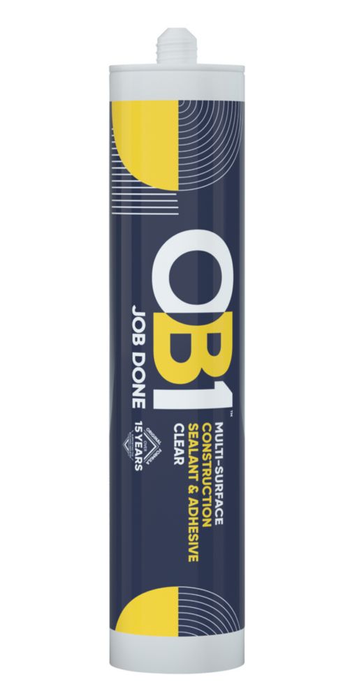 No Nonsense I Can't Believe It's Not Nails Hybrid Polymer Grab Adhesive  White 290ml - Screwfix