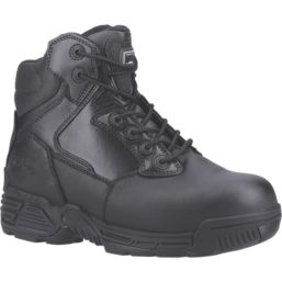 Magnum Stealth Force 6.0 Metal Free   Safety Boots Black Size 9.5