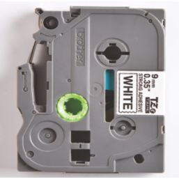 Brother TZES221 Strong Adhesive Labelling Tape 9mm x 8m