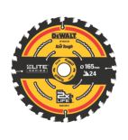 DeWalt Aluminium Circular Saw Blade 165mm x 20mm 36T - Screwfix