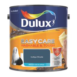 Dulux EasyCare Washable & Tough 2.5Ltr Indigo Shade Matt Emulsion  Paint